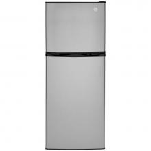 GE Appliances GPV10FSNSB - GE 9.9 Cu. Ft. 12 Volt DC Power Top-Freezer Refrigerator