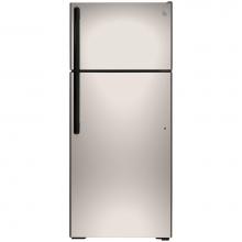 GE Appliances GTE18DCNRSA - GE ENERGY STAR 17.5 Cu. Ft. Top-Freezer Refrigerator