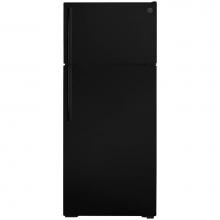 GE Appliances GTE18GTNRBB - GE ENERGY STAR 17.5 Cu. Ft. Top-Freezer Refrigerator