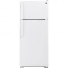 GE Appliances GTE18GTNRWW - GE ENERGY STAR 17.5 Cu. Ft. Top-Freezer Refrigerator