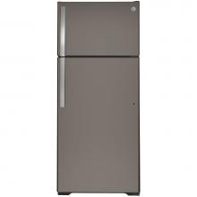 GE Appliances GTS18HMNRES - GE 17.5 Cu. Ft. Top-Freezer Refrigerator