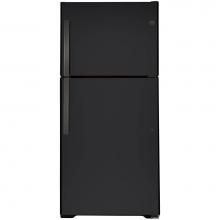 GE Appliances GTS22KMNRDS - GE 21.9 Cu. Ft. Top-Freezer Refrigerator