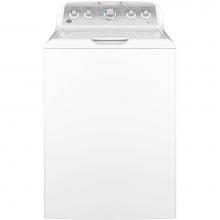 GE Appliances GTW500ASNWS - GE 4.6 cu. ft. Capacity Washer with Stainless Steel Basket