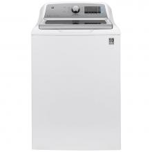 GE Appliances GTW845CSNWS - GE 5.0  cu. ft. Capacity Smart Washer with SmartDispense