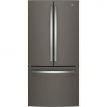 GE Appliances GWE19JMLES - GE ENERGY STAR 18.6 Cu. Ft. Counter-Depth French-Door Refrigerator