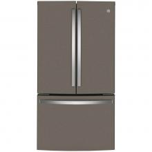 GE Appliances GWE23GMNES - GE ENERGY STAR 23.1 Cu. Ft. Counter-Depth French-Door Refrigerator