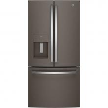 GE Appliances GYE18JMLES - GE ENERGY STAR 17.5 Cu. Ft. Counter-Depth French-Door Refrigerator