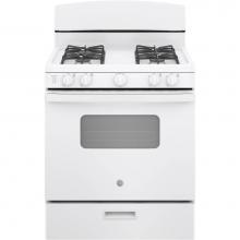 GE Appliances JGBS10DEMWW - GE 30'' Free-Standing Front Control Gas Range