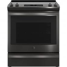 GE Appliances JS760BLTS - GE 30'' Slide-In Electric Convection Range