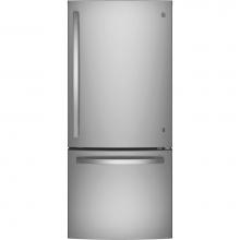 GE Appliances GBE21DYKFS - ENERGY STAR 21.0 Cu. Ft. Bottom-Freezer Refrigerator