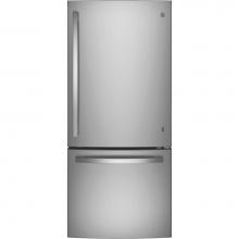 GE Appliances GDE21EYKFS - ENERGY STAR 21.0 Cu. Ft. Bottom-Freezer Refrigerator
