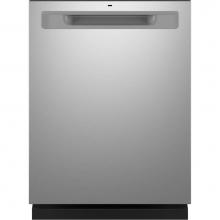 GE Appliances GDP630PYRFS - Top Control with Plastic Interior Dishwasher with Sanitize Cycle and Dry Boost