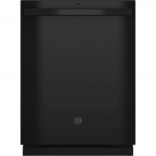 GE Appliances GDT535PGRBB - Top Control with Plastic Interior Dishwasher with Sanitize Cycle and Dry Boost