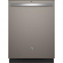 GE Appliances GDT550PMRES - Top Control with Plastic Interior Dishwasher with Sanitize Cycle and Dry Boost