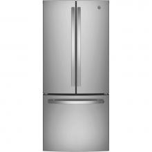 GE Appliances GNE21FYKFS - ENERGY STAR 20.8 Cu. Ft. French-Door Refrigerator