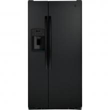 GE Appliances GSE23GGPBB - ENERGY STAR 23.0 Cu. Ft. Side-By-Side Refrigerator