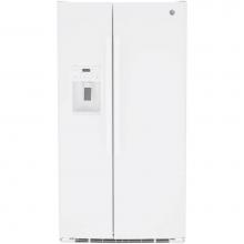 GE Appliances GSS25GGPWW - 25.3 Cu. Ft. Side-By-Side Refrigerator