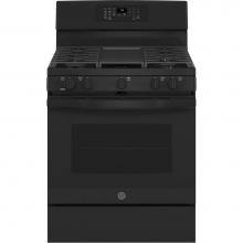 GE Appliances JGB735DPBB - 30'' Free-Standing Gas Convection Range with No Preheat Air Fry