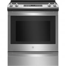 GE Appliances JS760SPSS - 30'' Slide-In Electric Convection Ranwith No Preheat Air Fry