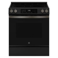 GE Appliances GRS600AVDS - GE 30'' Slide-In Electric Convection Range with No Preheat Air Fry and EasyWash Oven Tra