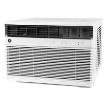 GE Appliances AWGH24WWF - GE 24,000 BTU Smart Heat/Cool Electronic Window Air Conditioner for Extra-Large Rooms up to 1,500