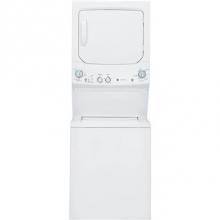 GE Appliances GUD27ESSJWW - GE Unitized Spacemaker® 3.2 DOE cu. ft. Washer and 5.9 cu. ft. Electric