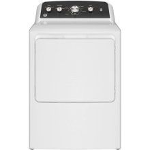 GE Appliances GTD48EASWWB - GE 7.2 cu. ft. Capacity Electric Dryer with Up To 120 ft. Venting and Extended Tumble