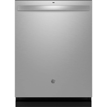 GE Appliances GDT670SYVFS - GE ENERGY STAR Top Control with Stainless Steel Interior Dishwasher with Sanitize Cycle