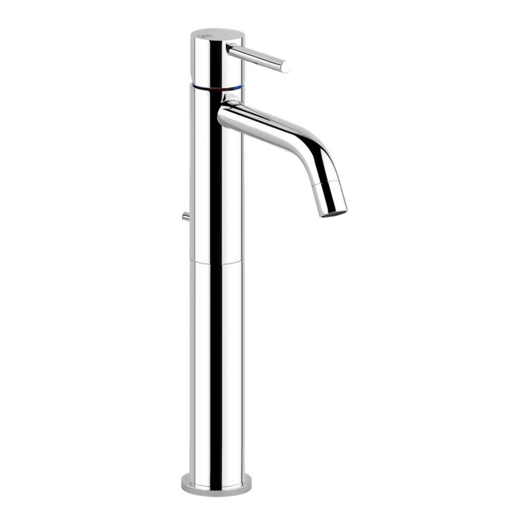 Tall Single Lever Washbasin Mixer With Pop-Up Assembly