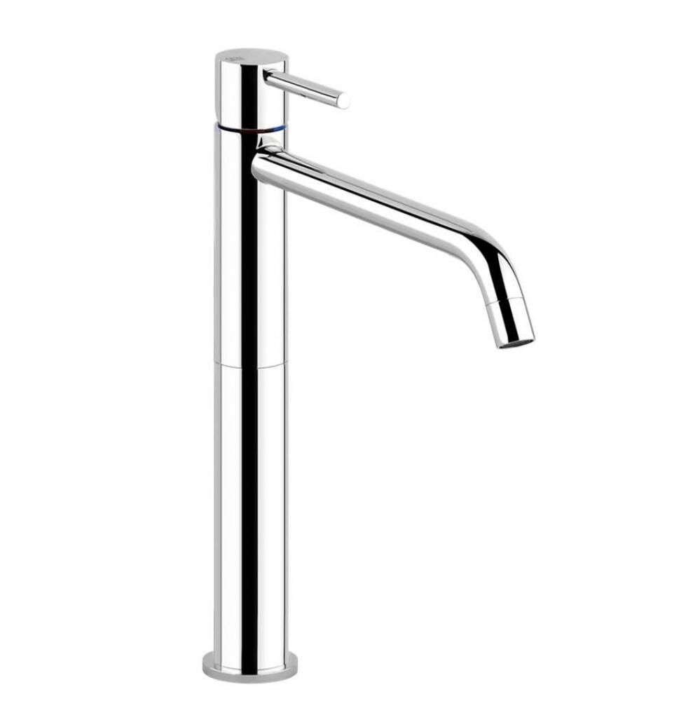 Tall Single Lever Washbasin Mixer Without Pop-Up Assembly