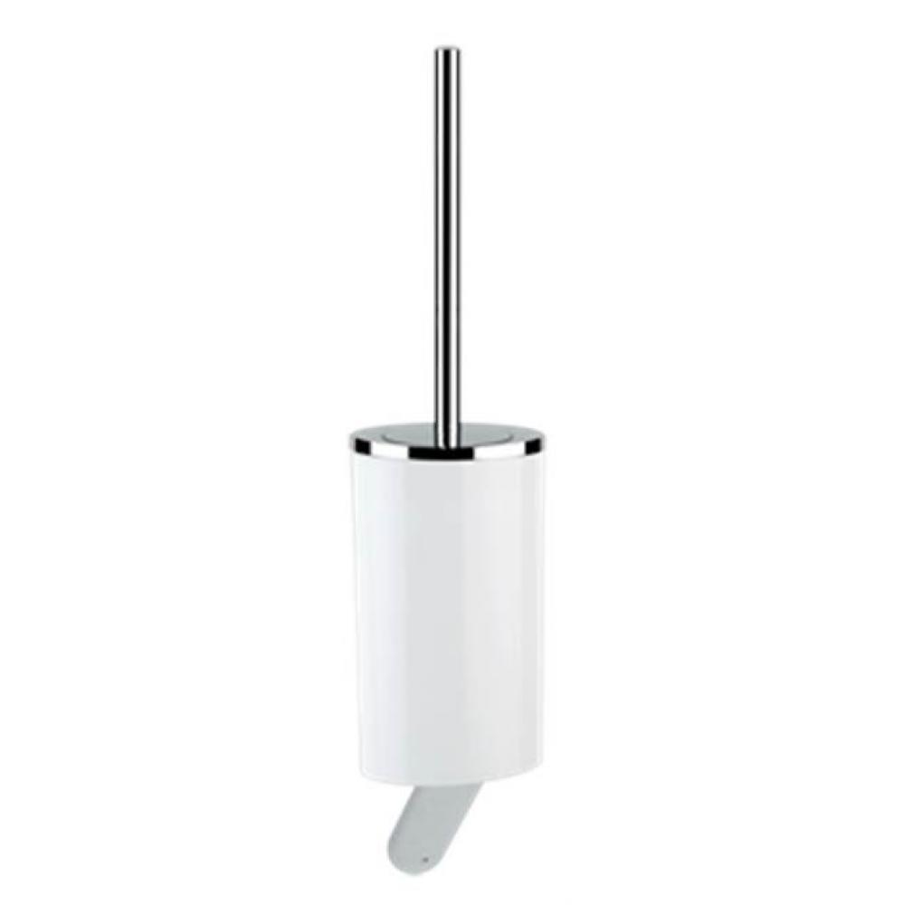 Wall-Mounted Toilet Brush Holder In