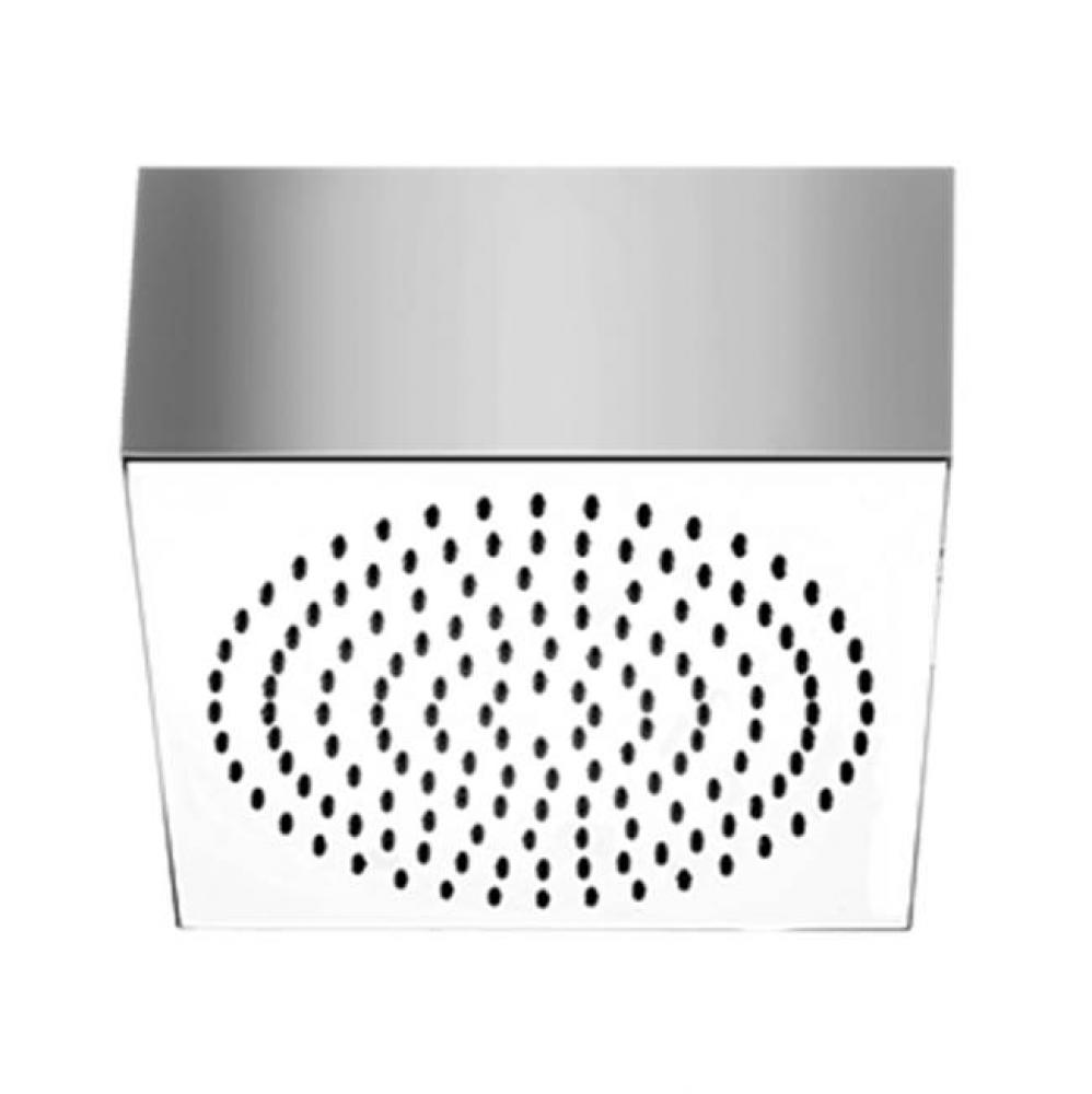 Square Segni Ceiling-Mounted Shower Head, 1/2'' Connections, Projection From Ceiling 3-9