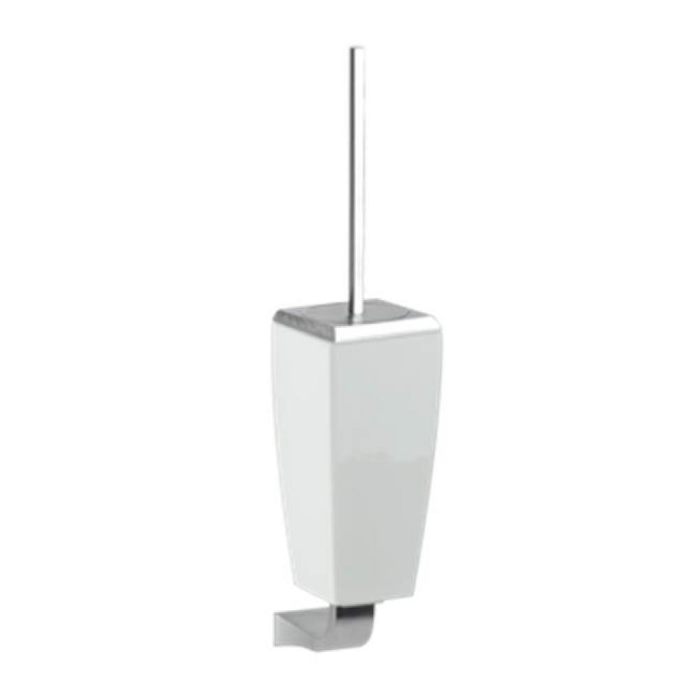 Wall-Mounted Toilet Brush Holder In