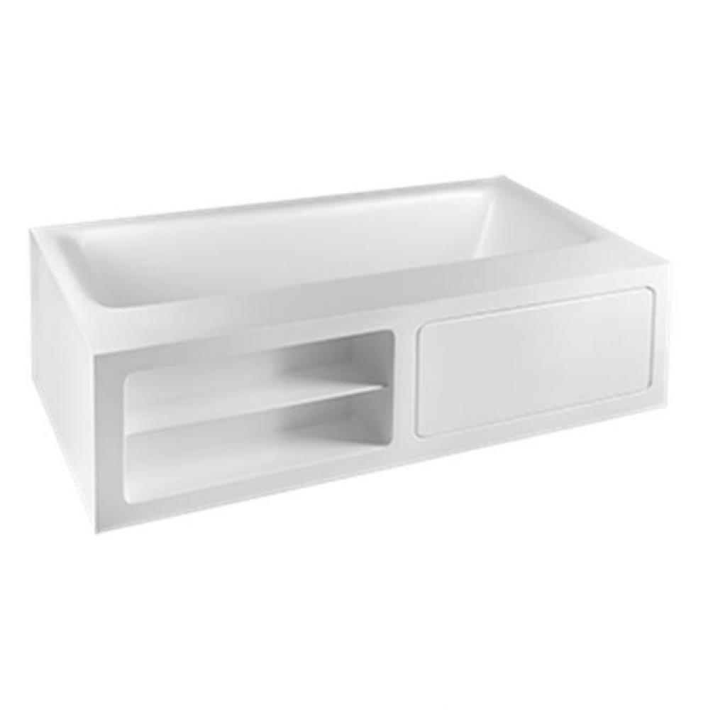 Freestanding Bathtub In Cristalplant® (Matt