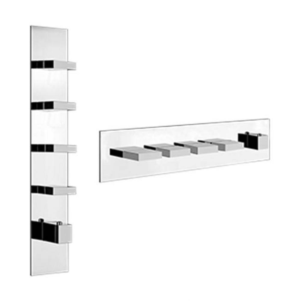 Trim Parts Only External Parts For Thermostatic With 4 Volume Controls