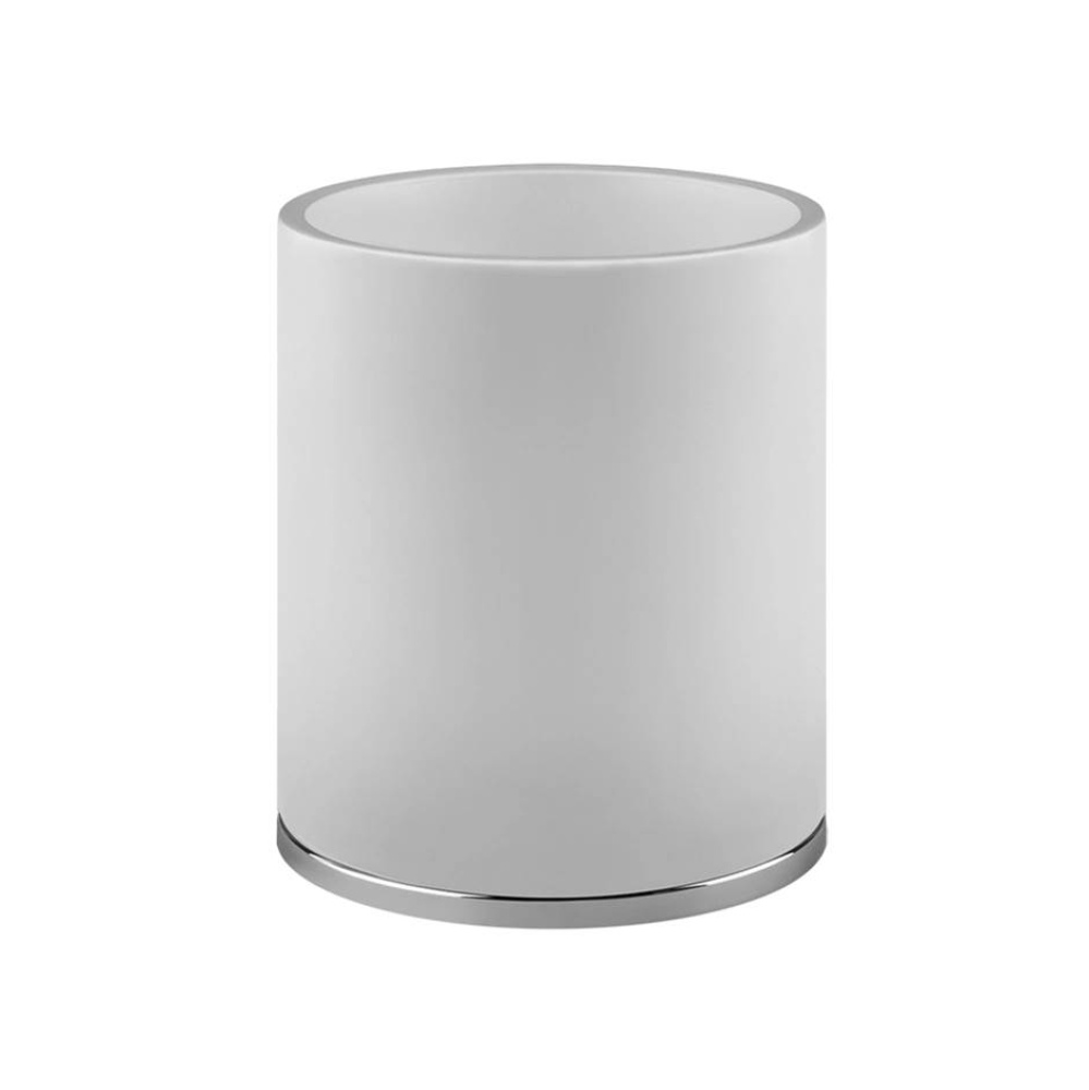 White waste-paper basket