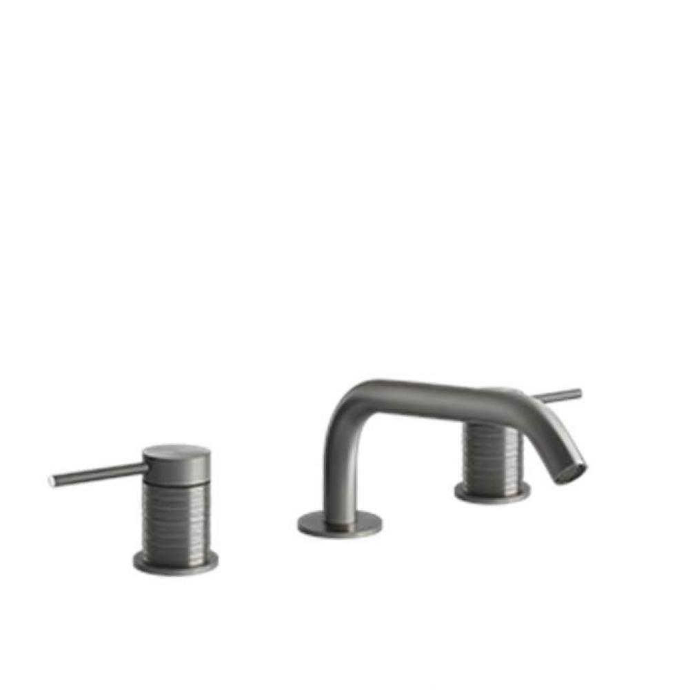 Widespread Washbasin Mixer Without Pop-Up Assembly