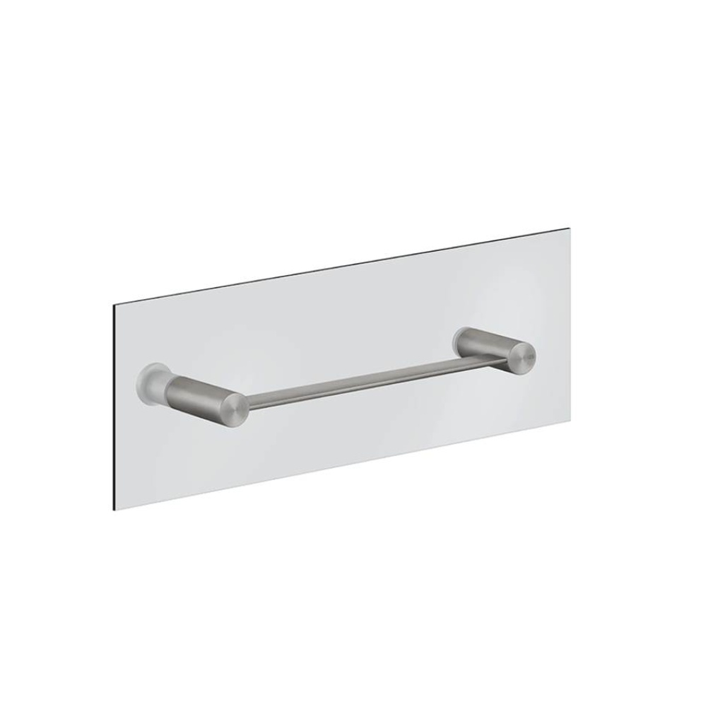 Towel rail for glass fixing - 12'' length