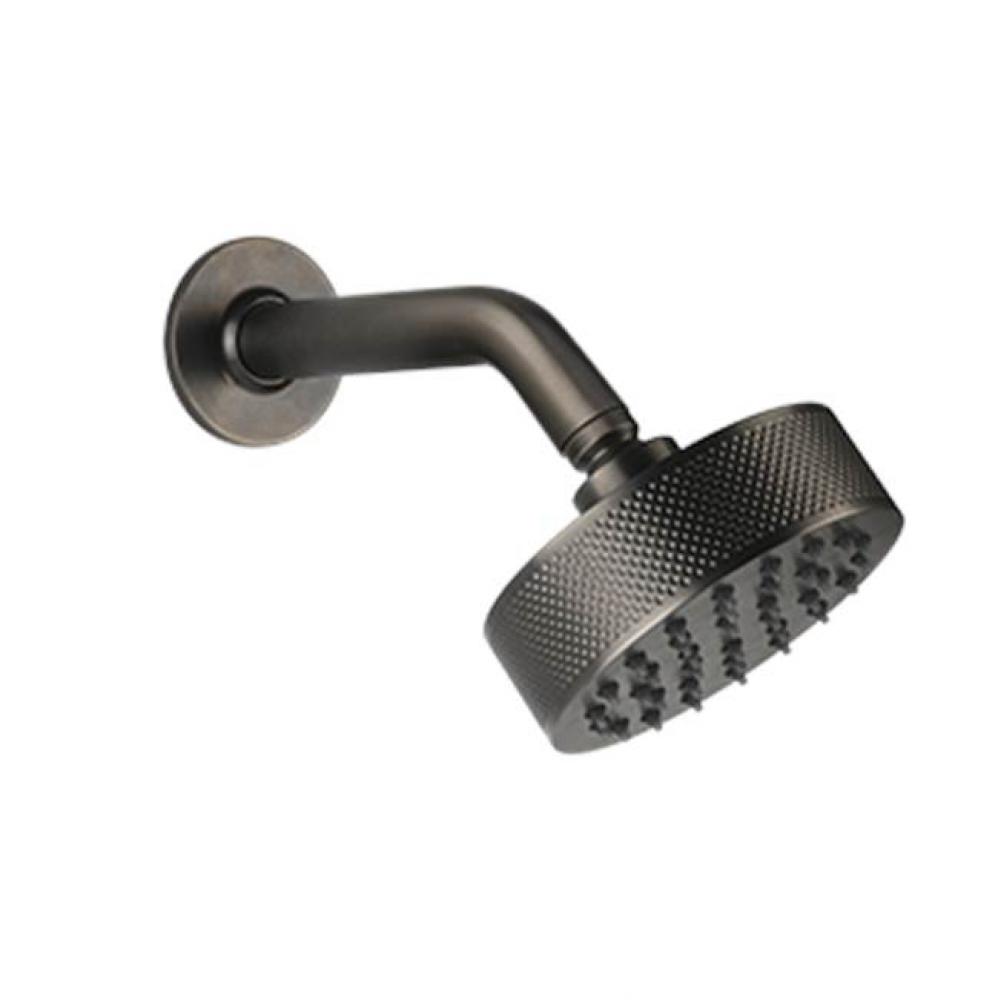 Wall-Mounted Adjustable Shower Head With Arm.