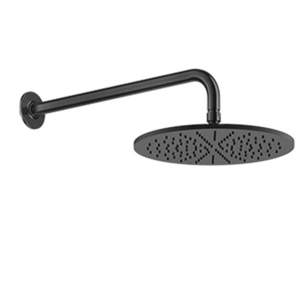 Wall-Mounted Adjustable Shower Head With Arm., 1/2'' Connections., Projection From Wall