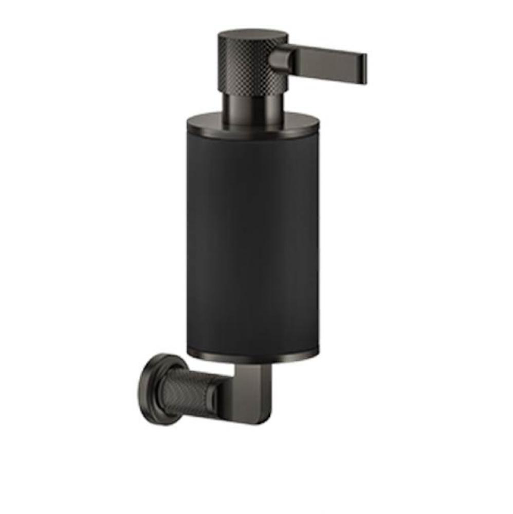 Wall-Mounted Soap Dispenser Holder.