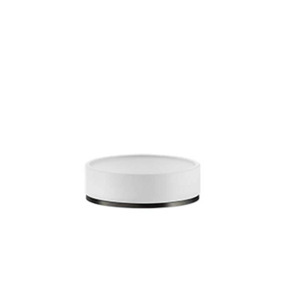 Standing soap holder, white