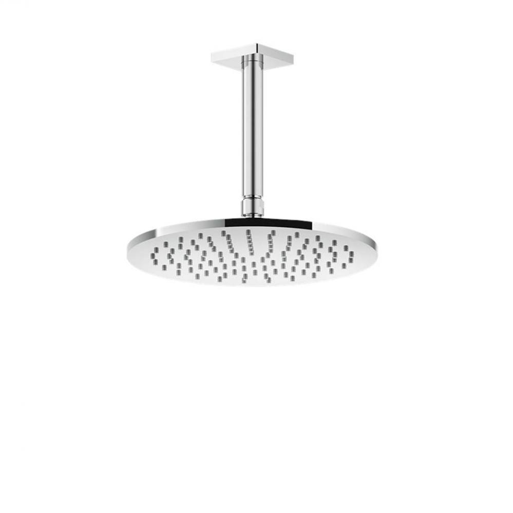 Ceiling-Mounted Adjustable Shower Head With Arm.
