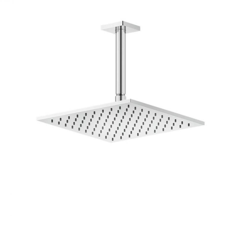 Ceiling-Mounted Adjustable Shower Head With Arm.