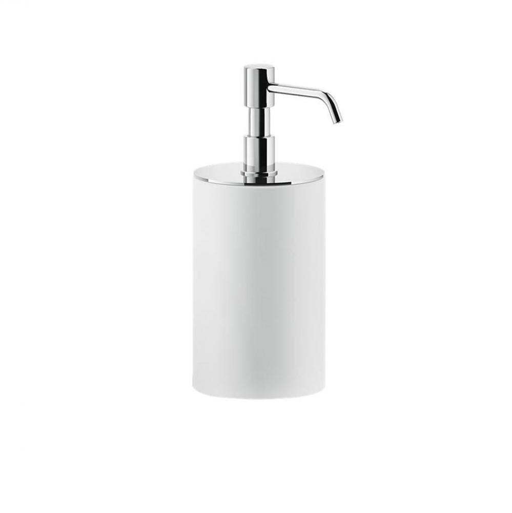 Standing Soap Dispenser Holder, White