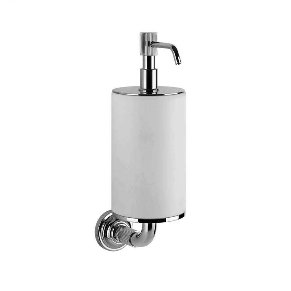 Wall-Mounted Liquid Soap Dispenser - White