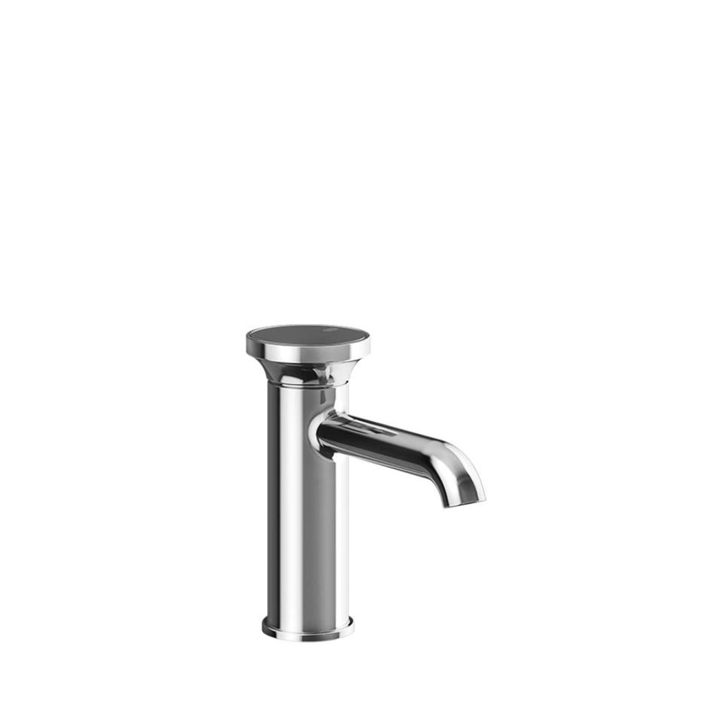 Single lever washbasin mixer without pop-up assembly.
