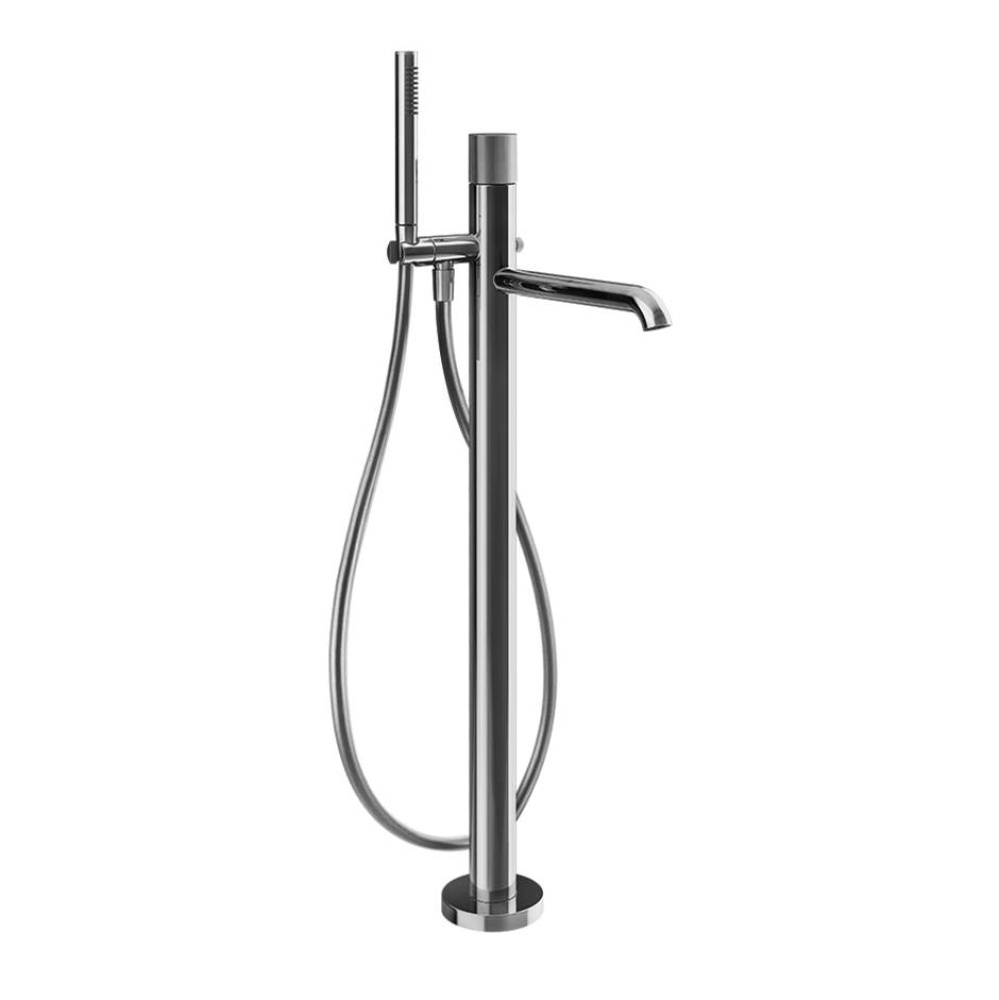 TRIM PARTS ONLY Floor-mounted tub filler DIAMANTATO
