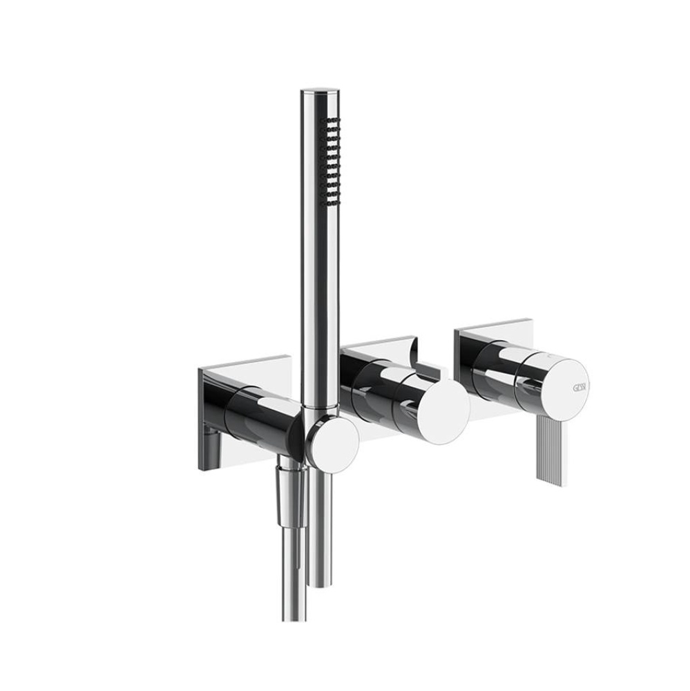 TRIM PARTS ONLY Wall-mounted bath mixer control. RIGATO
