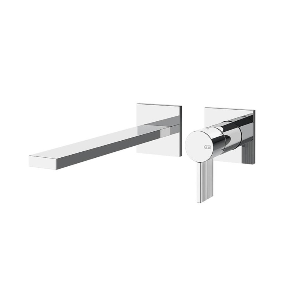 TRIM PARTS ONLY Wall-mounted washbasin mixer trim. RIGATO